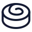 Cinnamonroll icon with stroke standard style