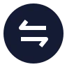 Circle Arrow Data Transfer Horizontal icon preview