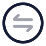 Circle Arrow Data Transfer Horizontal icon preview