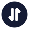 Circle Arrow Data Transfer Vertical icon preview