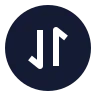 Circle Arrow Data Transfer Vertical icon preview