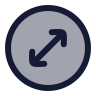 Circle Arrow Diagonal 01 icon preview