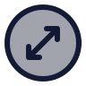 Circle Arrow Diagonal 01 icon preview