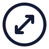 Circle Arrow Diagonal 01 icon preview