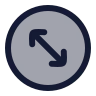 Circle Arrow Diagonal 02 icon preview