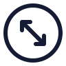 Circle Arrow Diagonal 02 icon preview