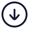 Circle Arrow Down 02 icon preview