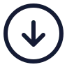 Circle Arrow Down 02 icon preview