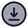 Circle Arrow Down 03 icon preview