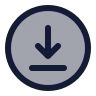 Circle Arrow Down 03 icon preview