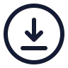 Circle Arrow Down 03 icon preview