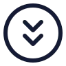 Circle Arrow Down Double icon preview