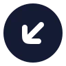 Circle Arrow Down Left icon preview