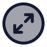 Circle Arrow Expand 01 icon preview