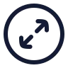 Circle Arrow Expand 01 icon preview