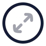 Circle Arrow Expand 01 icon preview