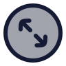 Circle Arrow Expand 02 icon preview