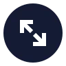 Circle Arrow Expand 02 icon preview