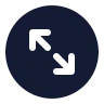 Circle Arrow Expand 02 icon preview