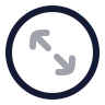 Circle Arrow Expand 02 icon preview
