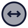 Circle Arrow Horizontal icon preview