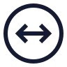 Circle Arrow Horizontal icon preview