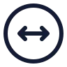 Circle Arrow Horizontal icon preview