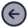 Circle Arrow Left 02 icon preview