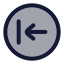 Circlearrowleft icon with duotone rounded style