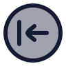 Circle Arrow Left 03 icon preview