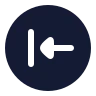 Circle Arrow Left 03 icon preview