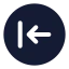 Circlearrowleft icon with solid standard style