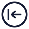 Circle Arrow Left 03 icon preview