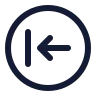Circle Arrow Left 03 icon preview