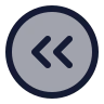 Circle Arrow Left Double icon preview