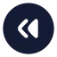 Circlearrowleftdouble icon with solid rounded style