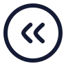 Circle Arrow Left Double icon preview