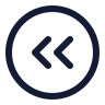 Circle Arrow Left Double icon preview