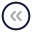 Circlearrowleftdouble icon with twotone rounded style