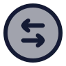 Circle Arrow Left Right icon preview