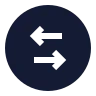 Circle Arrow Left Right icon preview