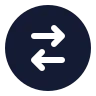 Circle Arrow Left Right icon preview