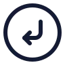 Circle Arrow Move Down Left icon preview