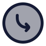 Circle Arrow Move Down Right icon preview
