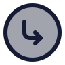 Circle Arrow Move Down Right icon preview