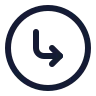 Circle Arrow Move Down Right icon preview