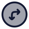Circle Arrow Move Left Down icon preview