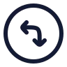 Circle Arrow Move Left Down icon preview