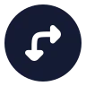 Circle Arrow Move Right Down icon preview