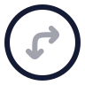 Circle Arrow Move Right Down icon preview